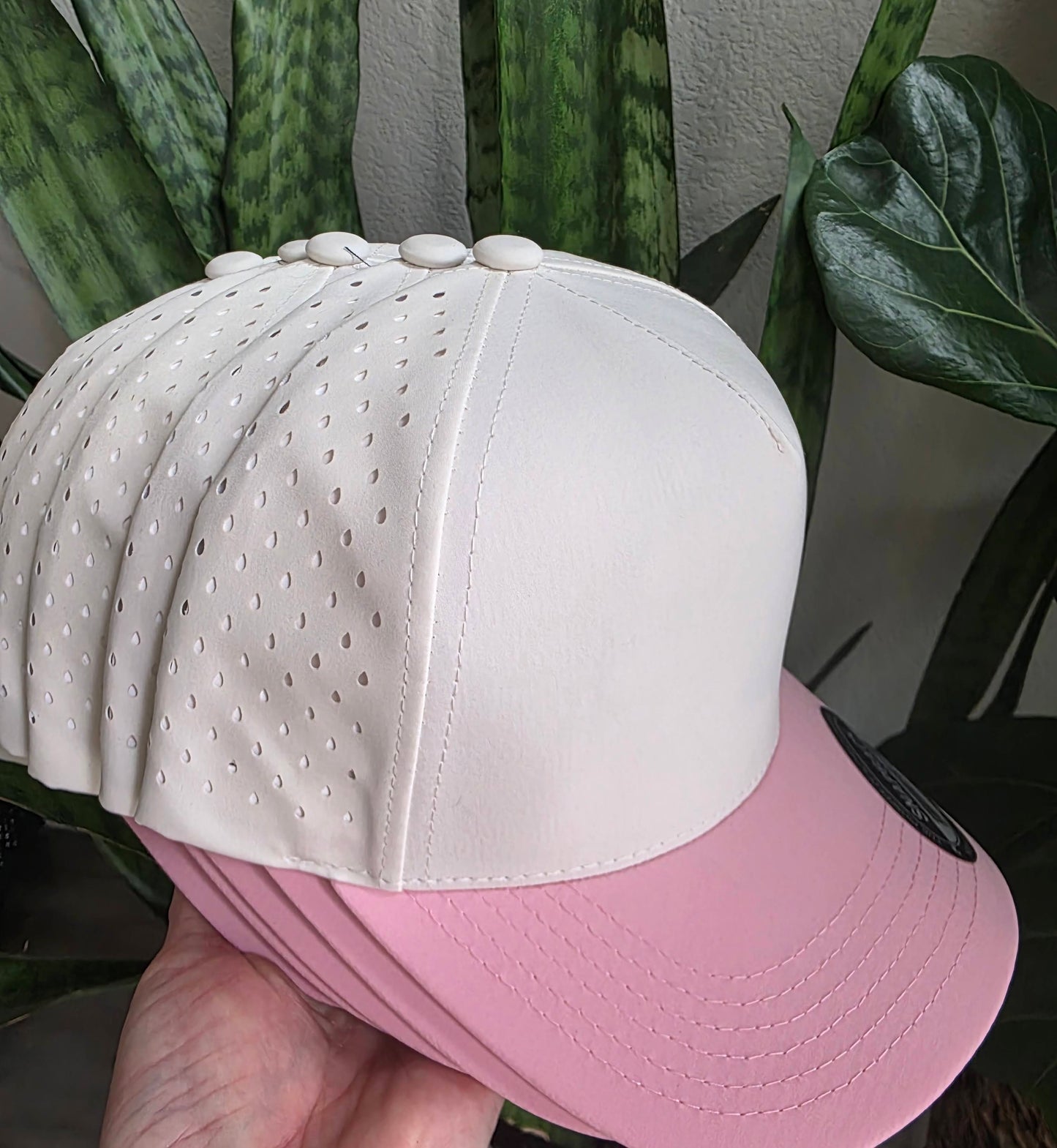 Curved 3D Puff "Peaster" Hat