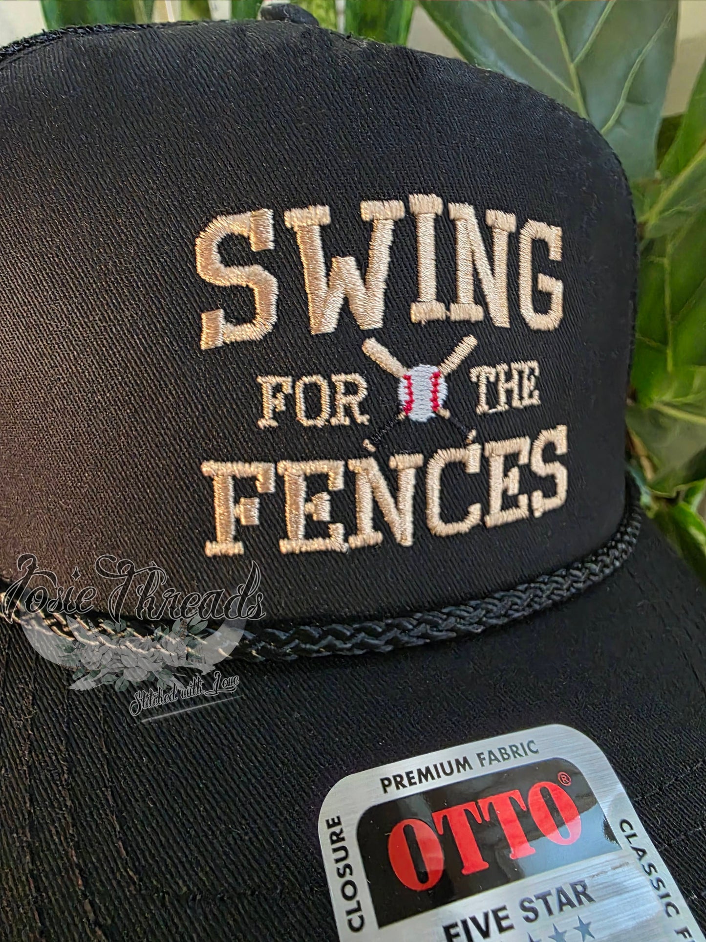 "Swing for the Fences" Mesh Snapback⚾️