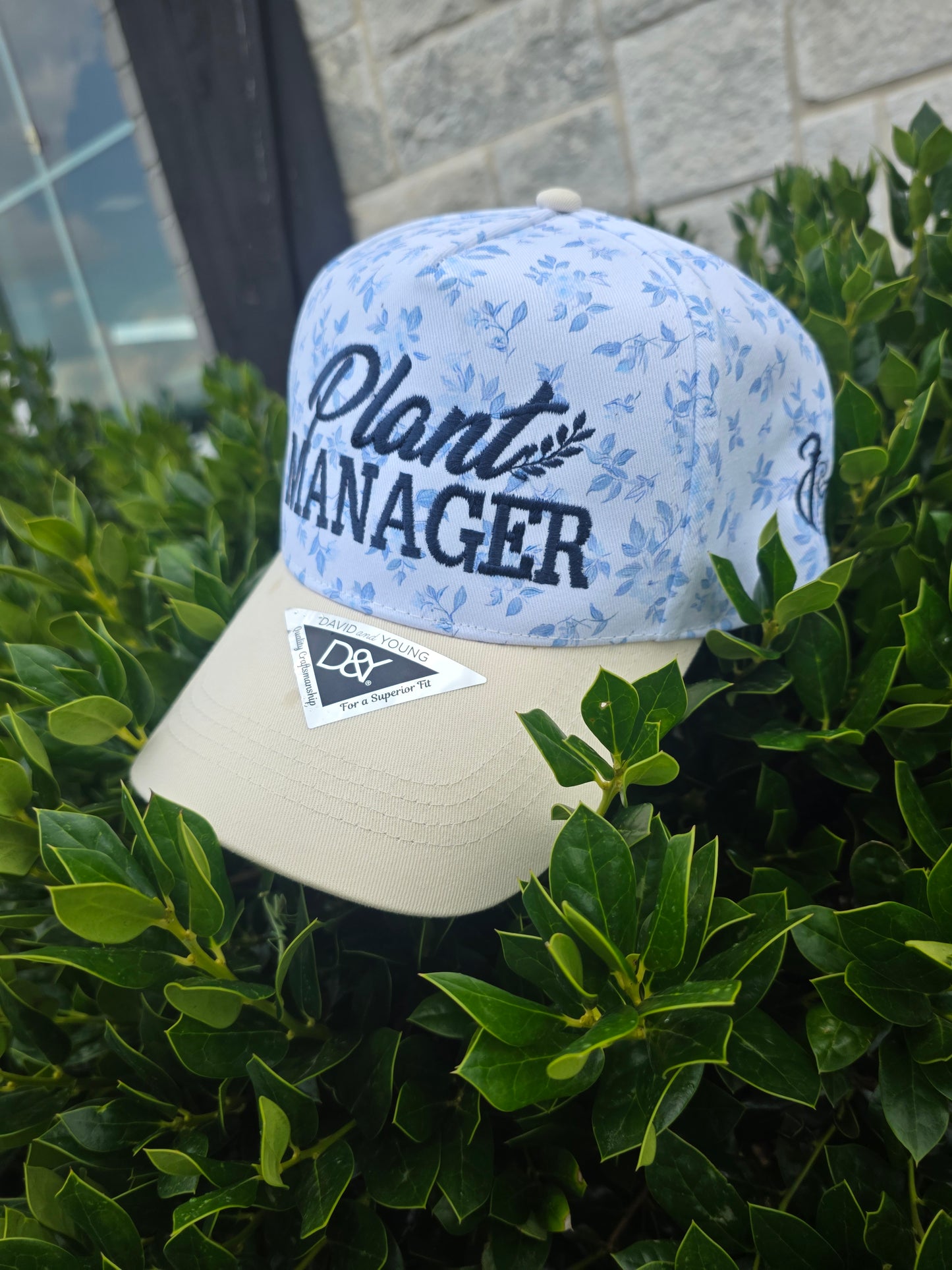 Plant Manager Floral Hat