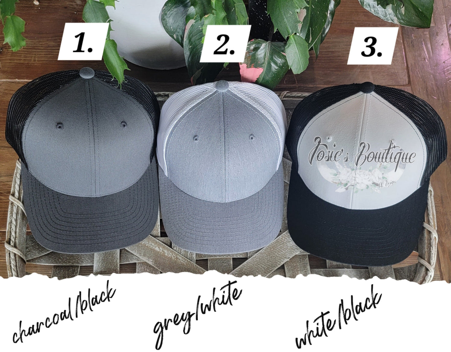"Dirty Hoes Garden Supply" Leather Patch Hat