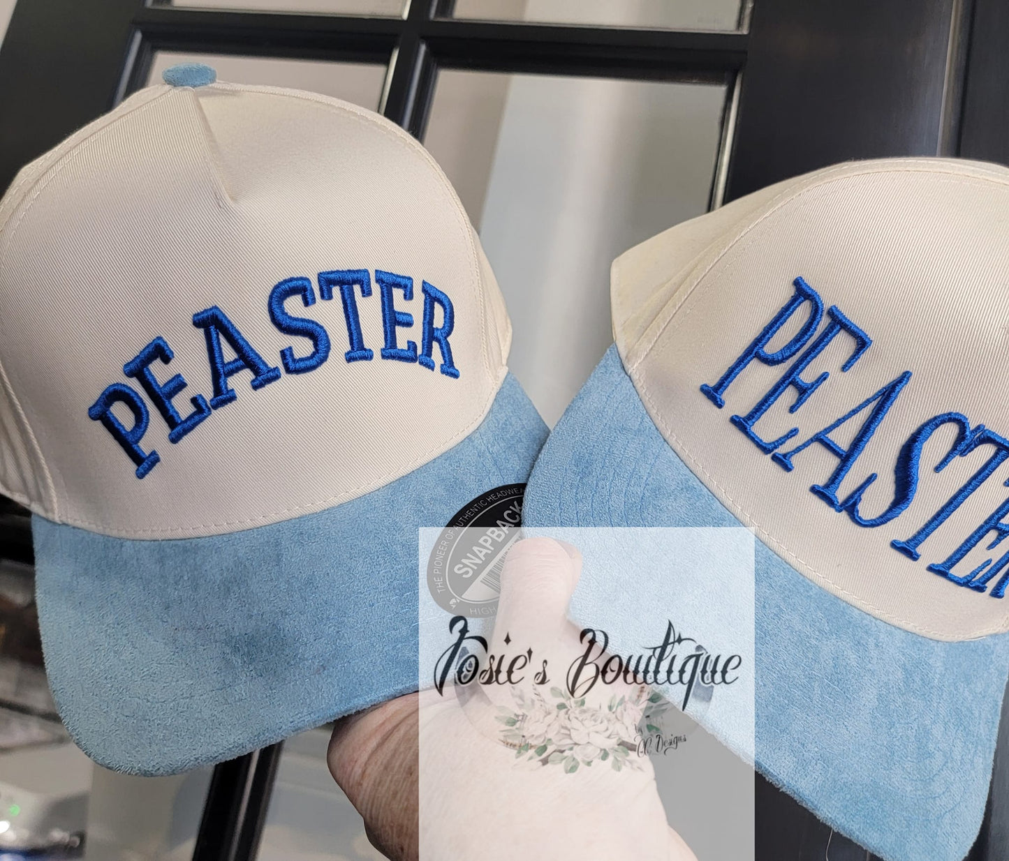 Peaster 3d Puff Embroidered Hat