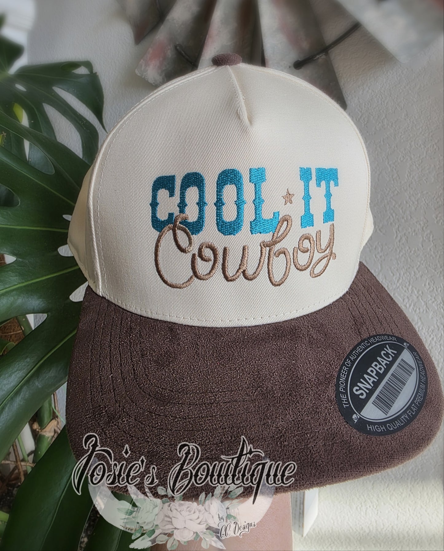 Cool it Cowboy Suede Bill Hat