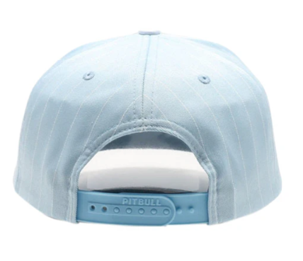 3D Puff Embroidered Pinstripe Rope Hat