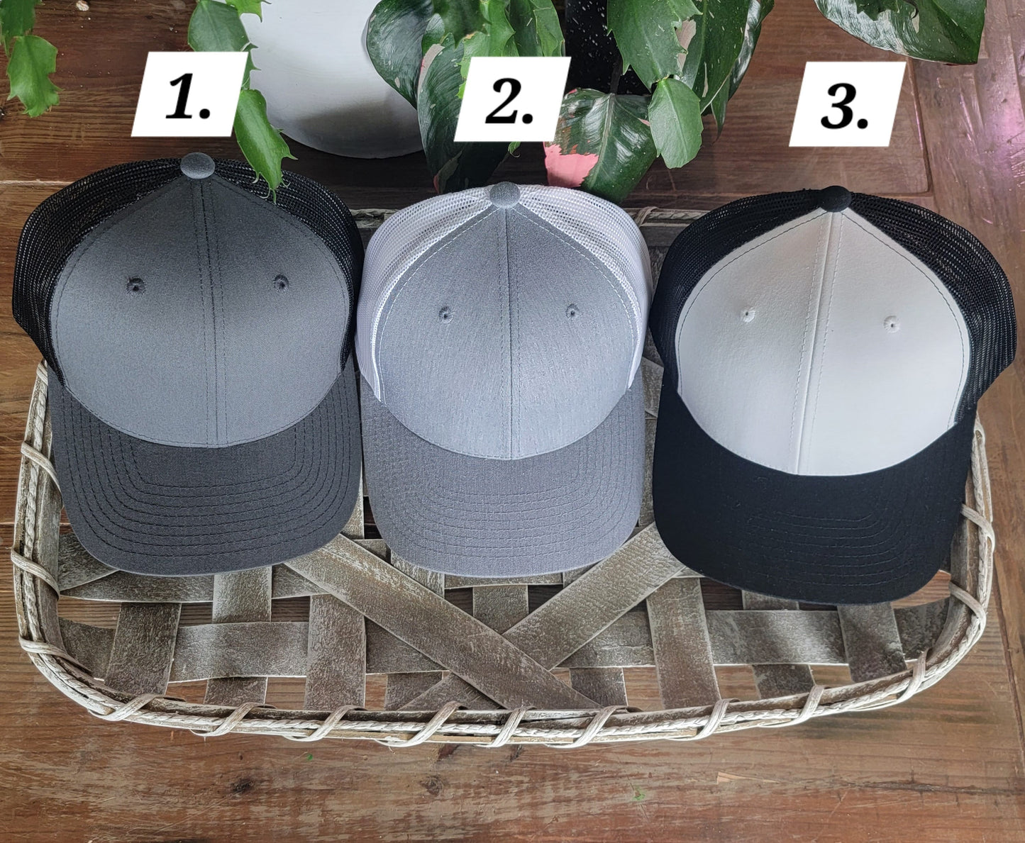 "Dirty Hoes Garden Supply" Leather Patch Hat