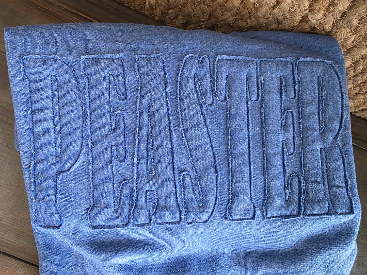 Comfy Sweatshirt Applique