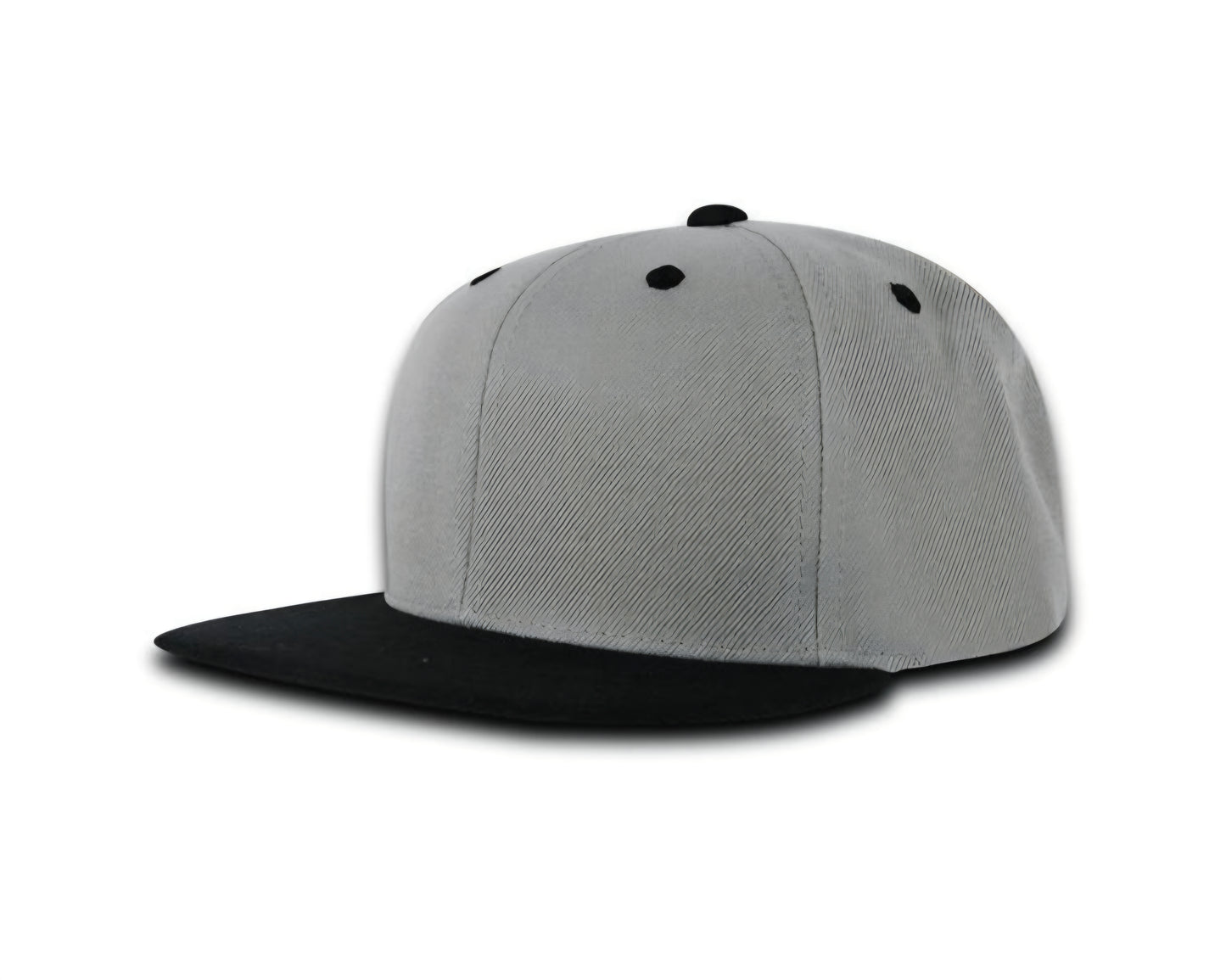 Youth Flatbill Hat with Embroidered Leather Patch
