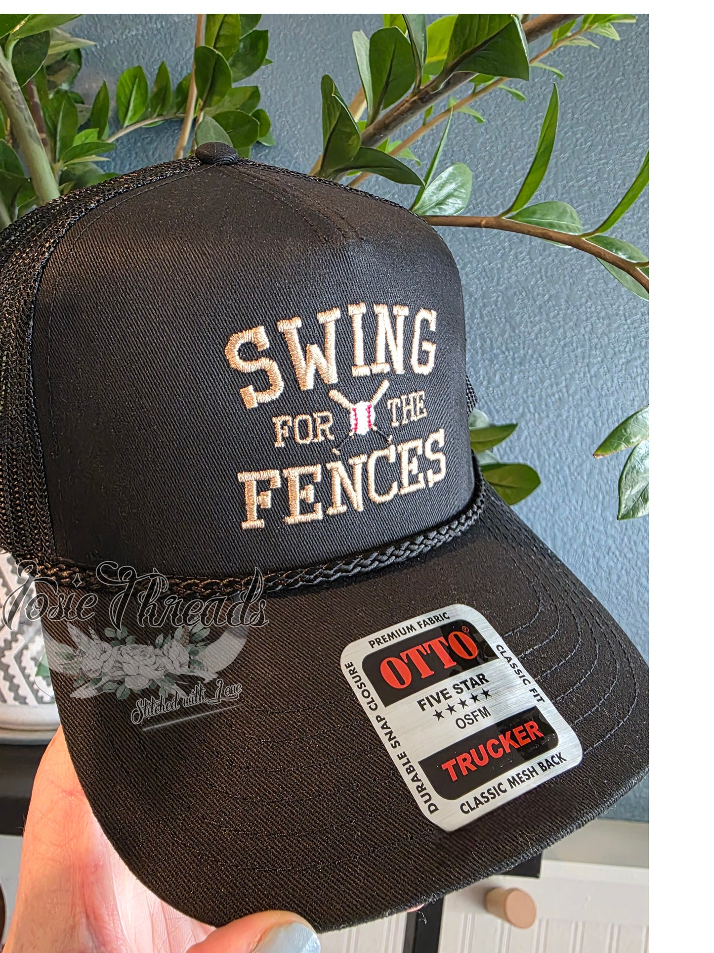 "Swing for the Fences" Mesh Snapback⚾️
