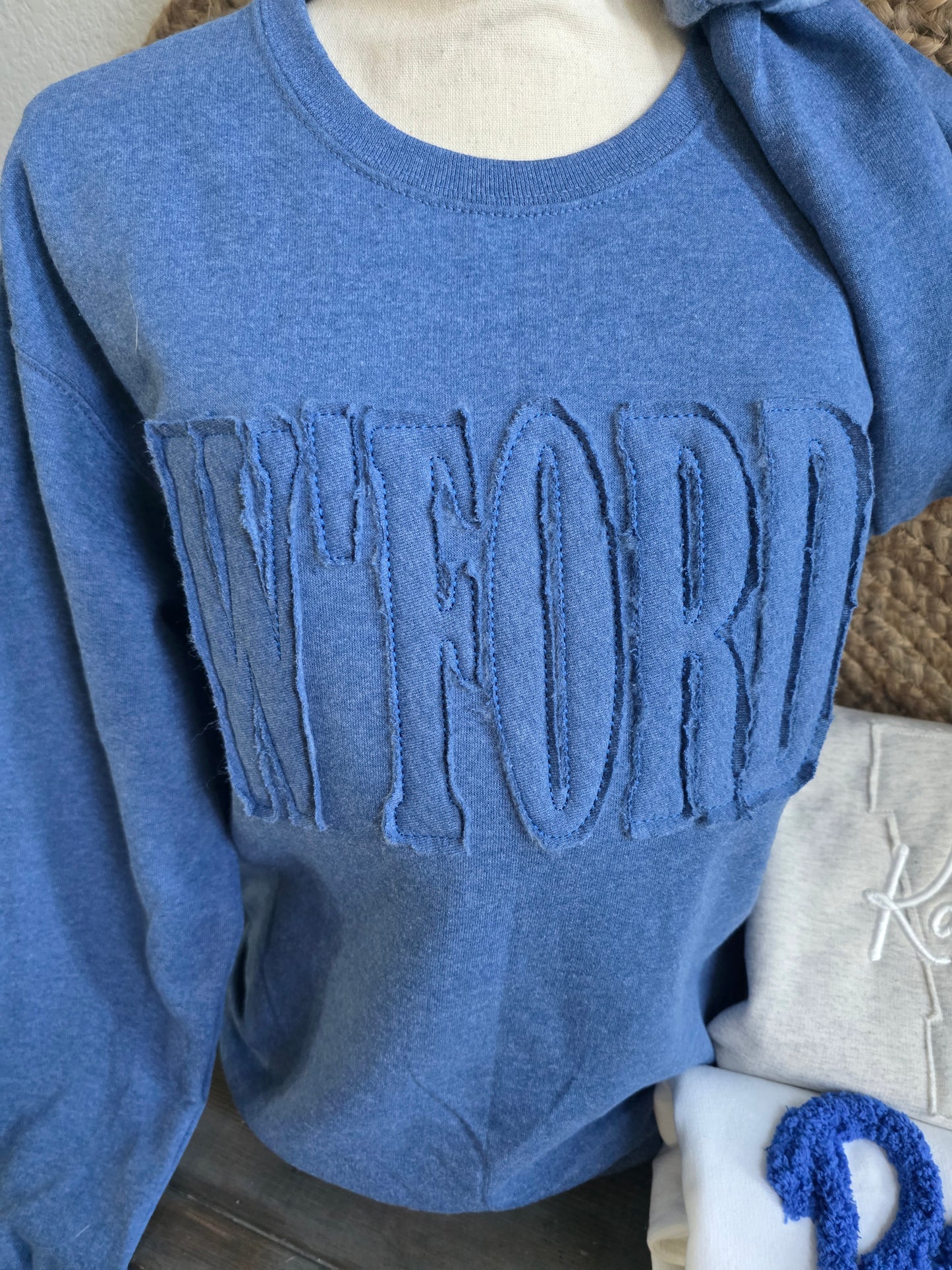 Comfy Sweatshirt Applique