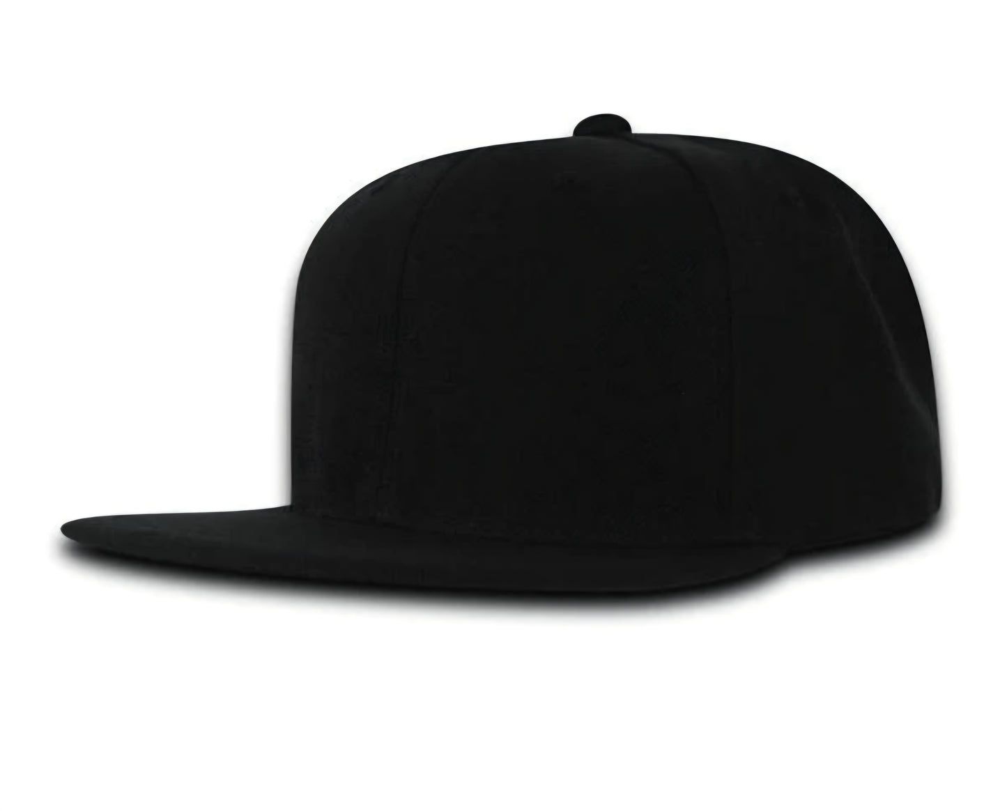Youth Flatbill Hat with Embroidered Leather Patch