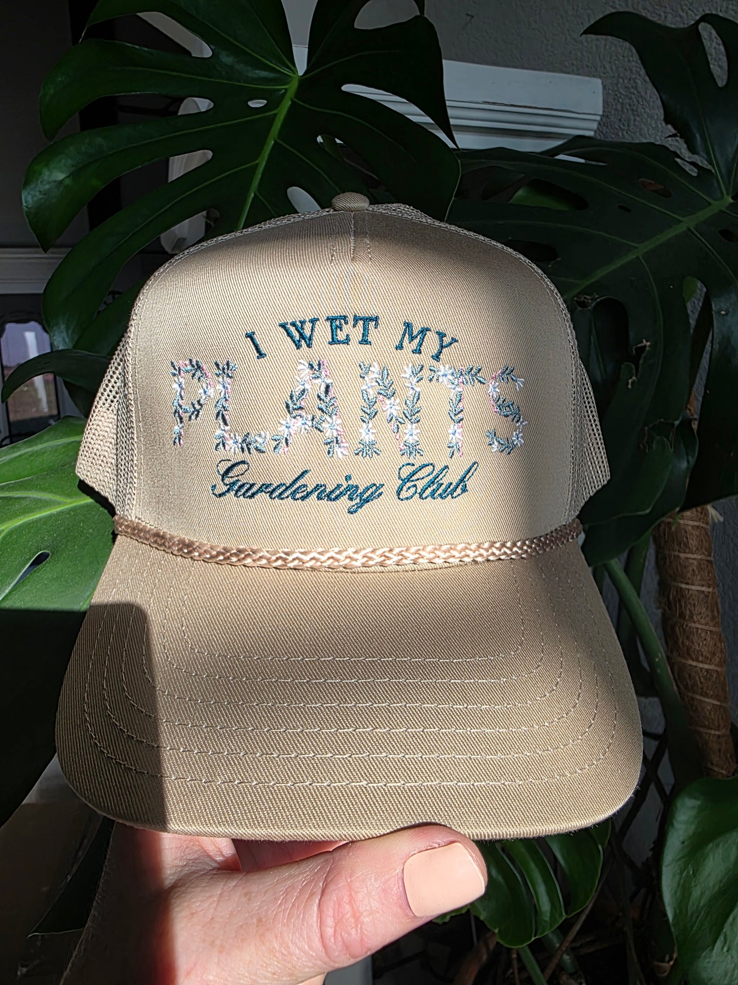 I Wet My Plants Gardening Club Hat