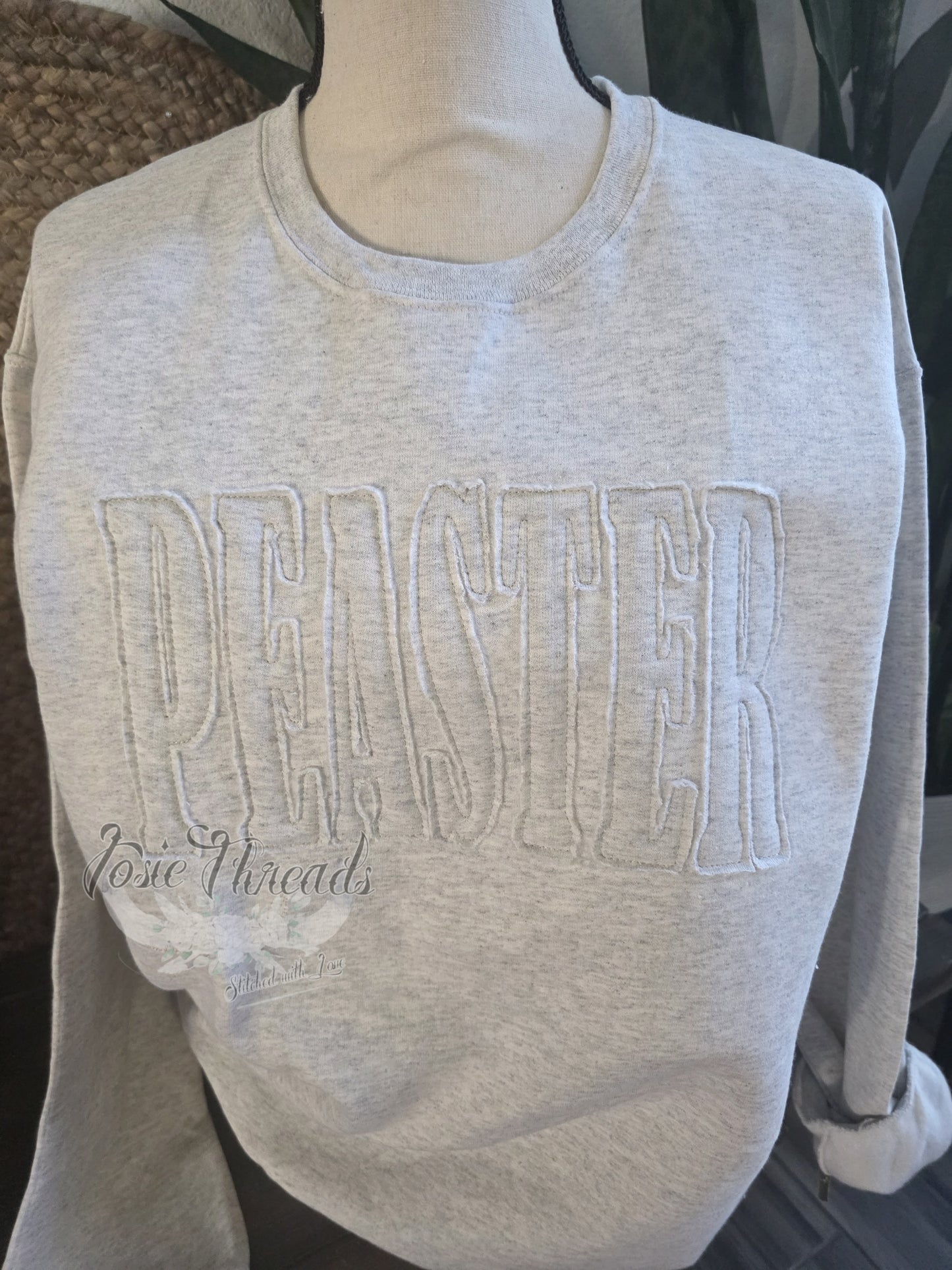 Comfy Sweatshirt Applique