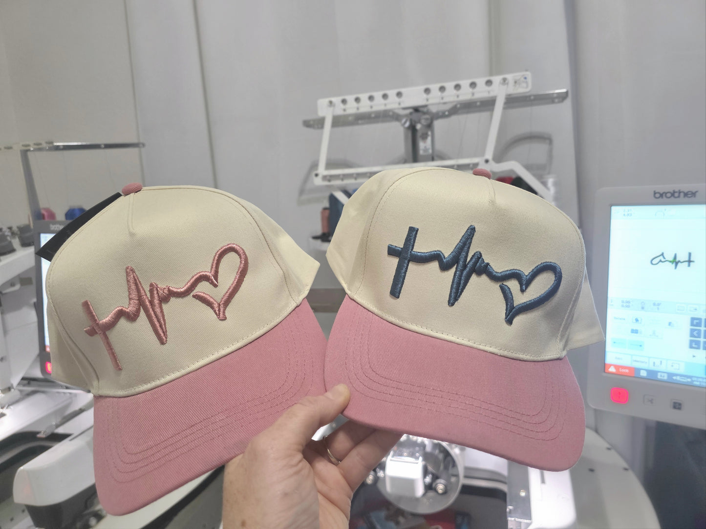 Faith in Every Beat 3d Embroidery Hat