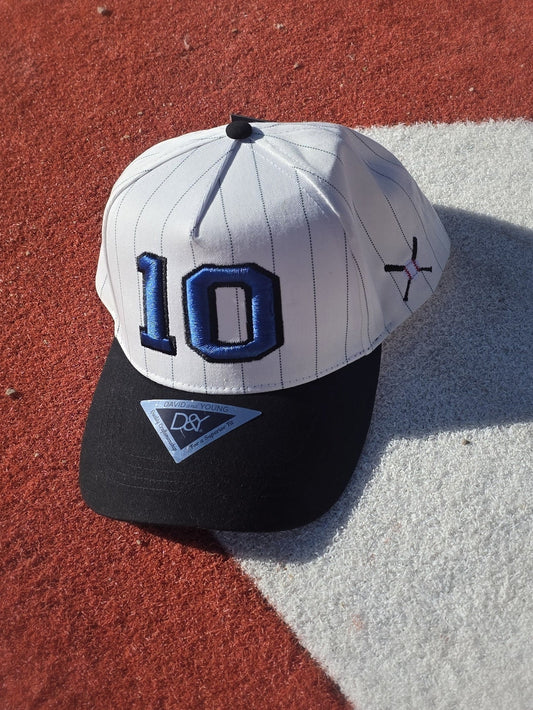 Pinstripe Personalized Player Number Hat