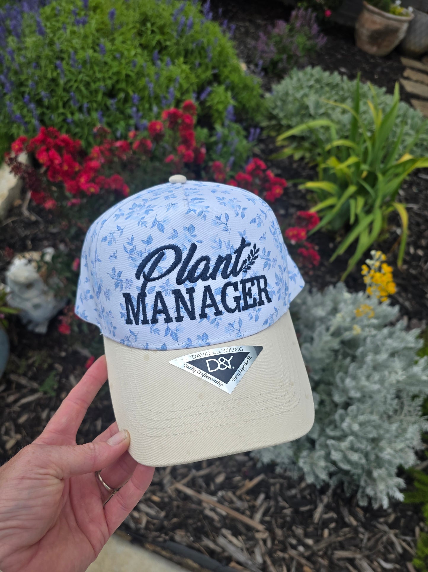 Plant Manager Floral Hat