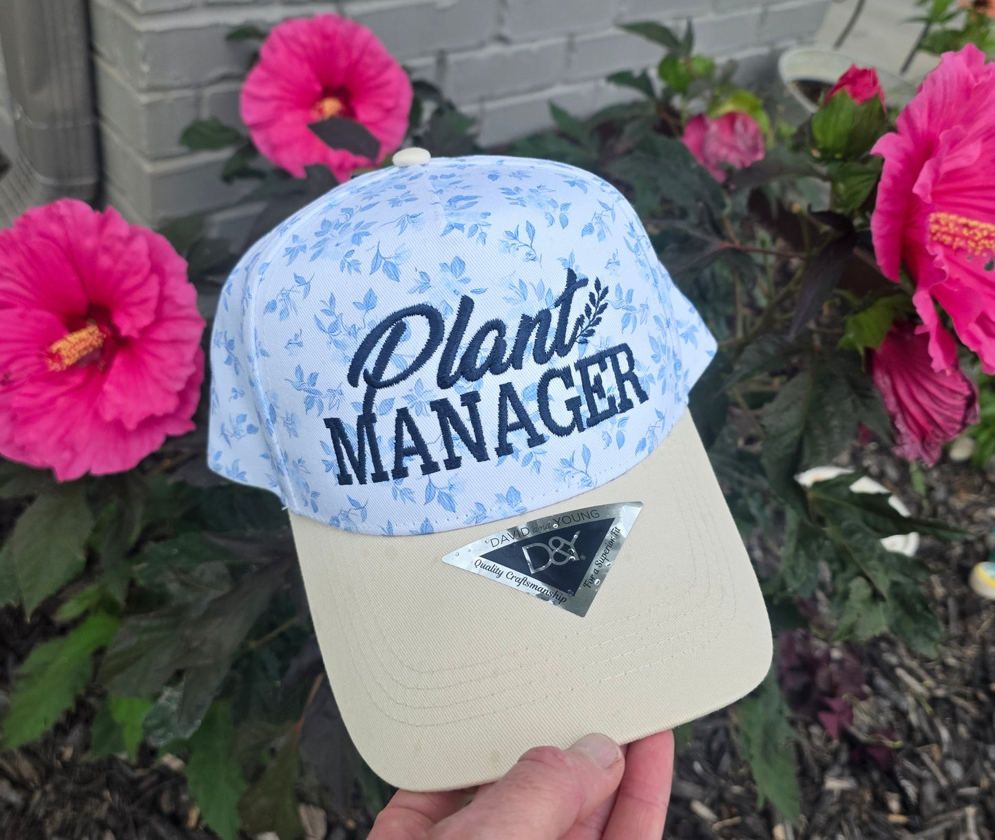 Plant Manager Floral Hat
