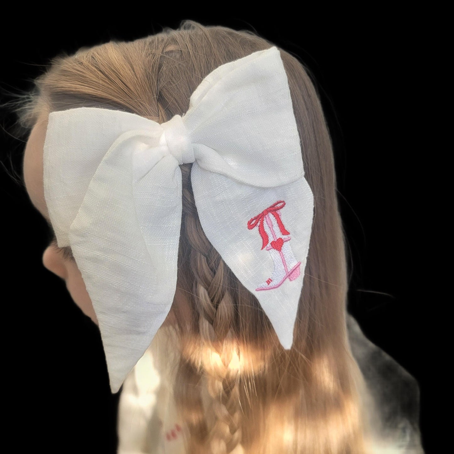 Head Over Boots For You Kids Valentines Sweatshirt • Little Cowboys/Cowgirls Valentine Boots Embroidered Sweatshirts •Western Kids Valentine