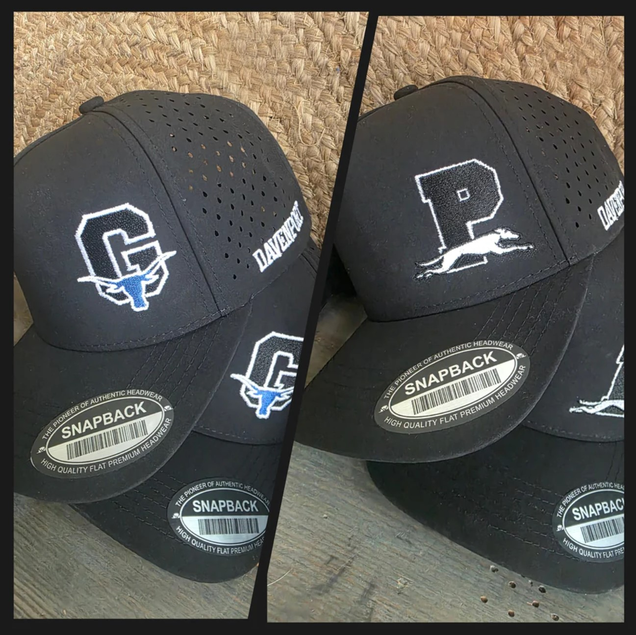 Peaster and Garner Corner Logo Performance Hat