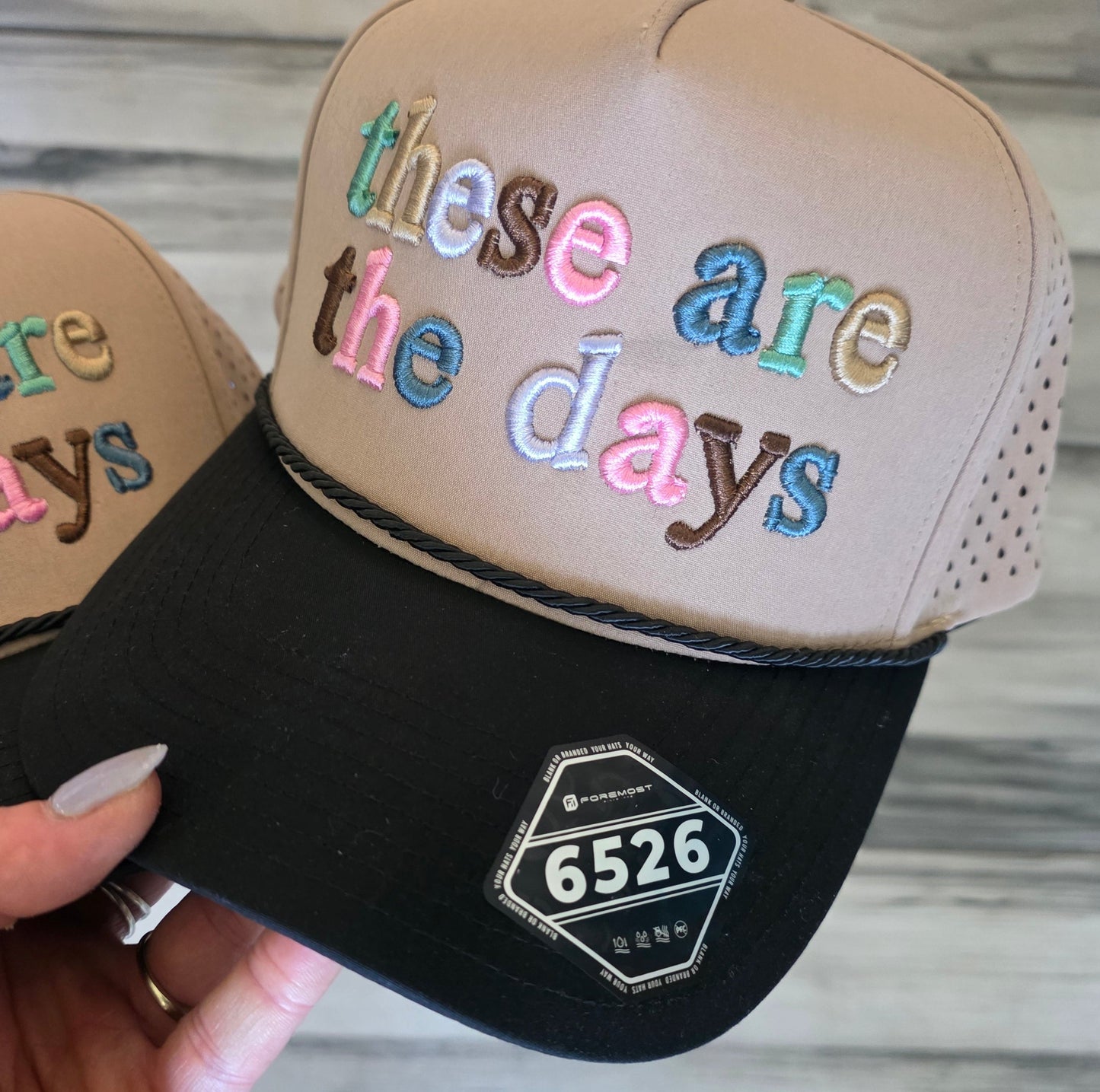 These are the Days Golf Perfomance Rope Hat