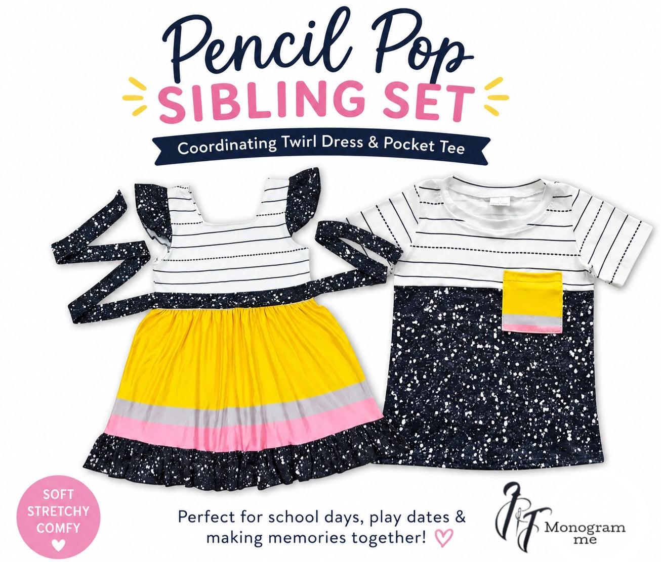 Pre Order - Pencil Sibling Set ✏️