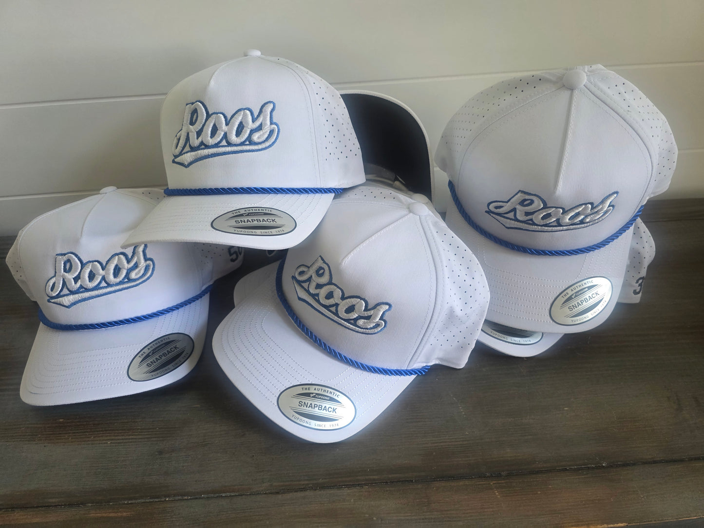3d Puff Roos Performance Rope Hat Personalized