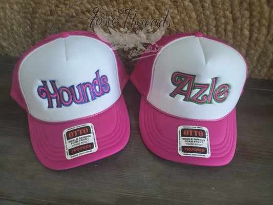 Youth Pink Foam Girl's Hat