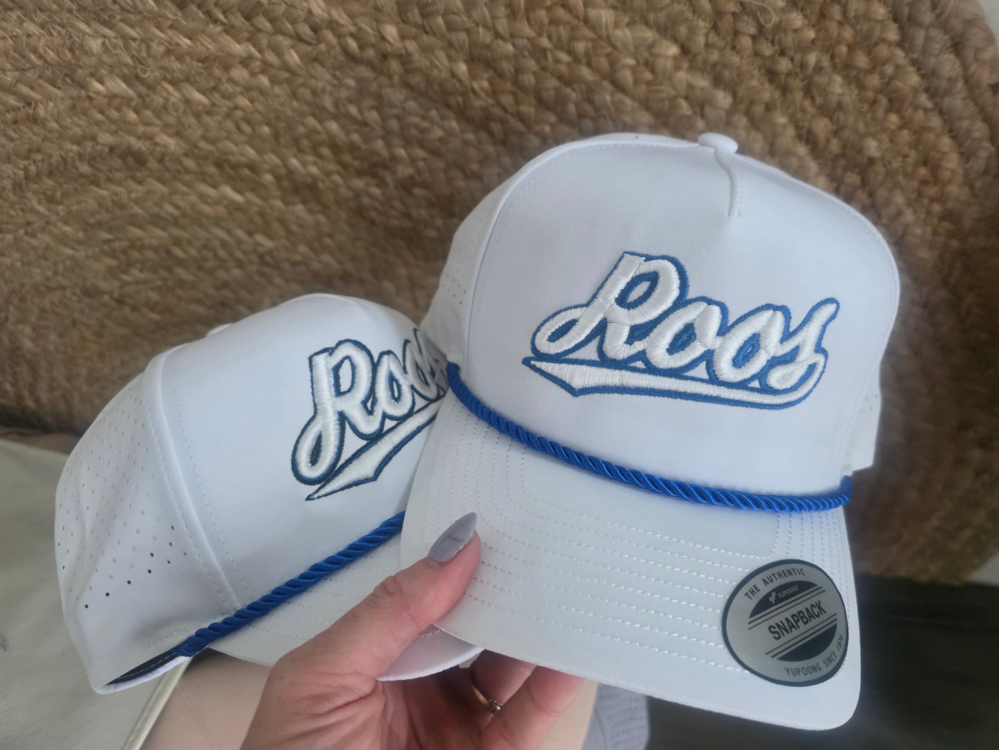 3d Puff Roos Performance Rope Hat Personalized
