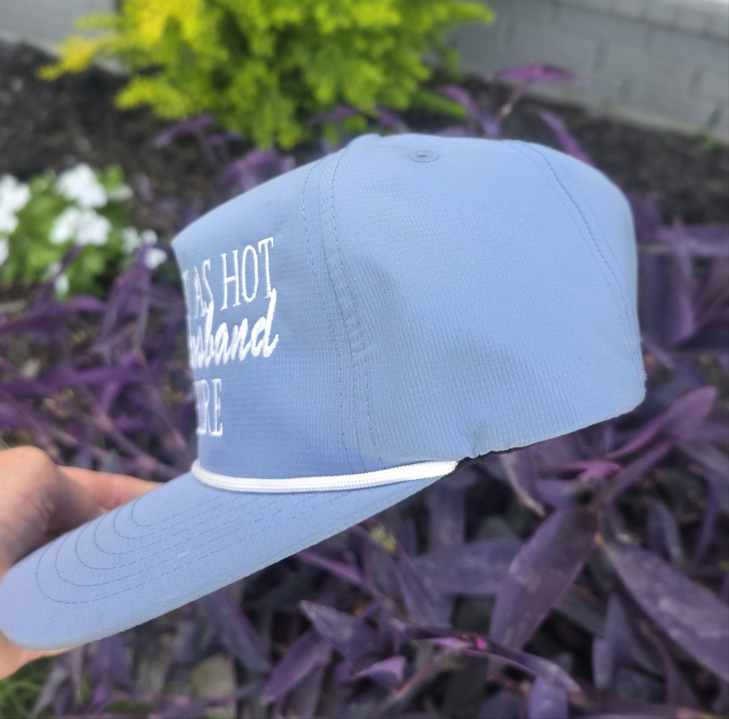 It's Almost As Hot As My Husband Out Here, New Comfort Colors Hat