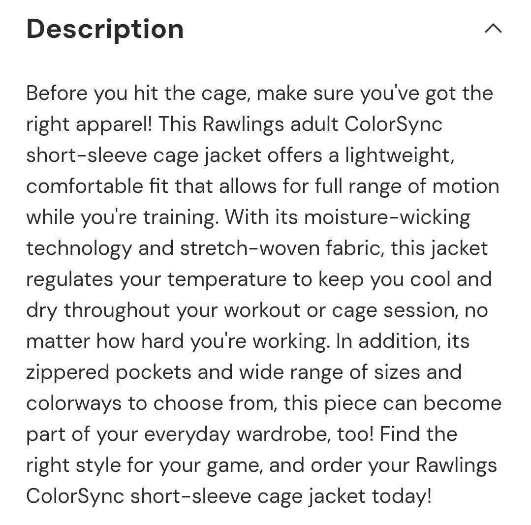Men's Rawlings Cage Shirt Custom