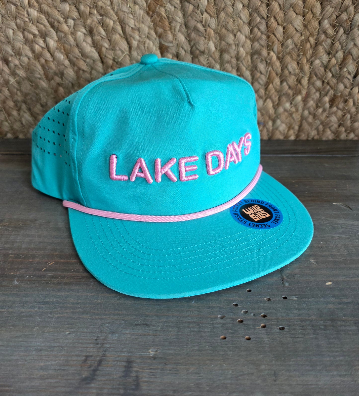 3d Puff Embroidery Wild Bill Hat