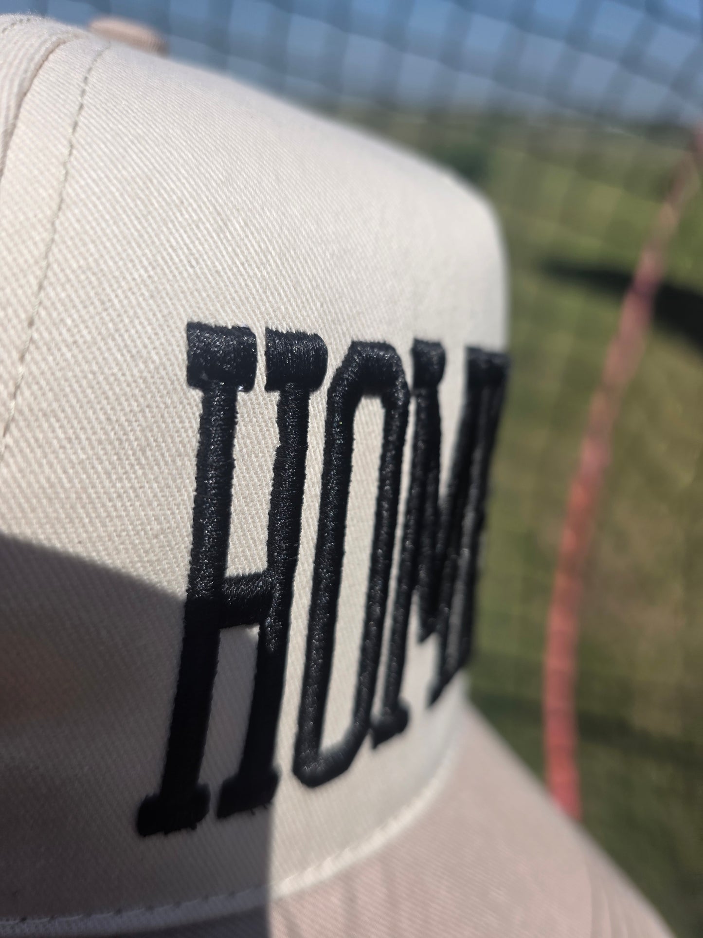 Home Run 3d Embroidered Hat