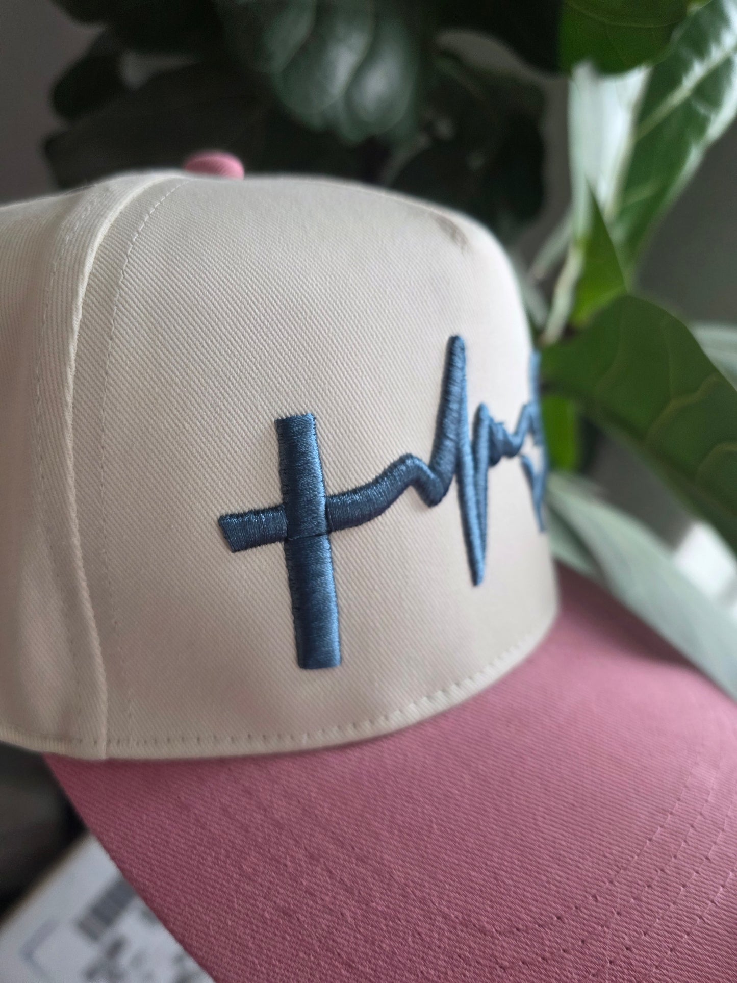 Faith in Every Beat 3d Embroidery Hat