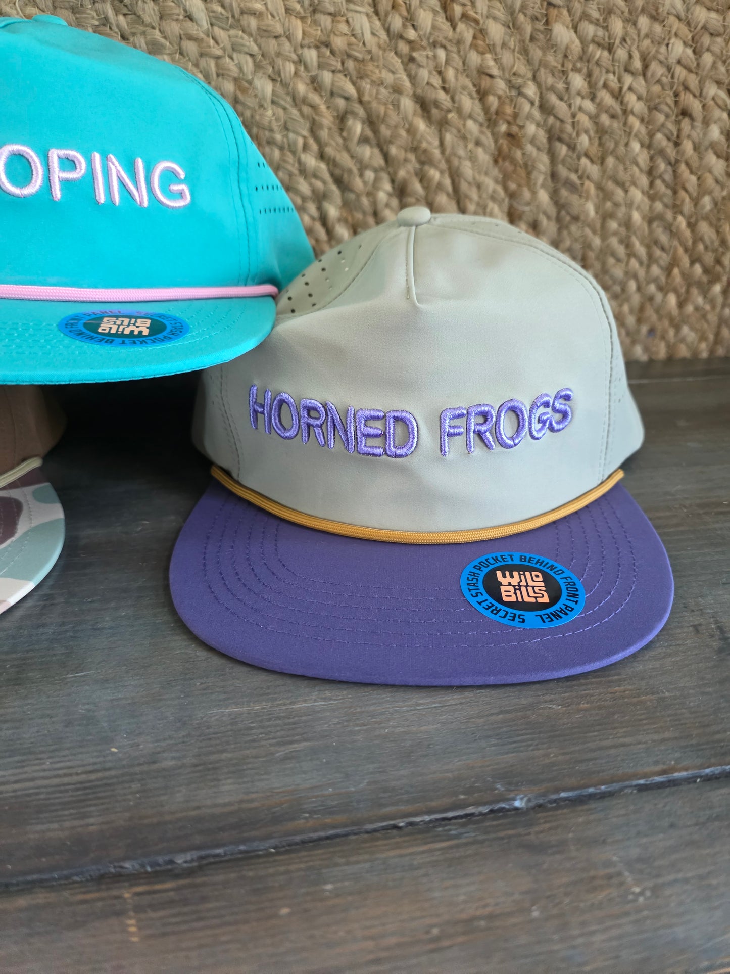 3d Puff Embroidery Wild Bill Hat