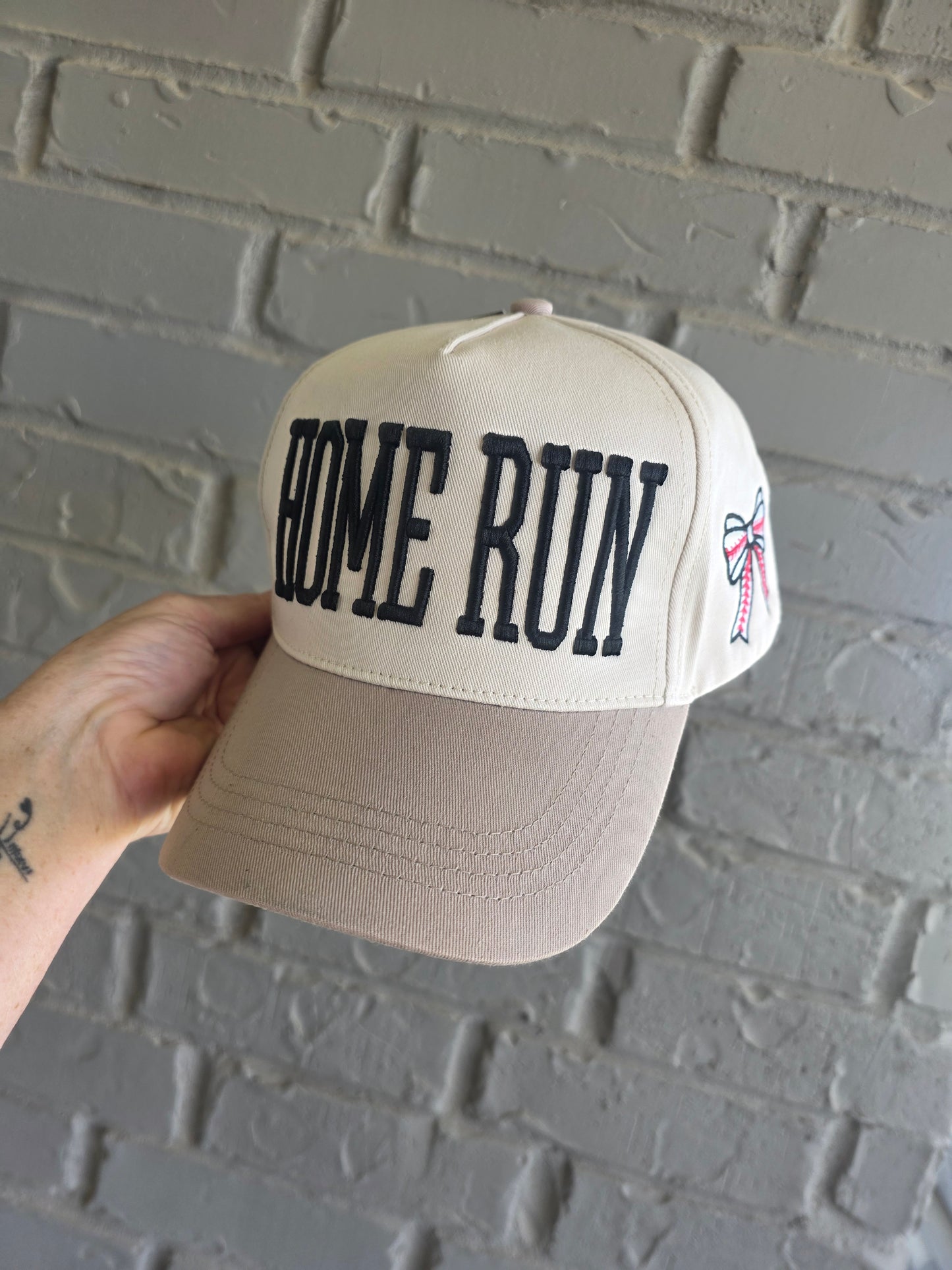 Home Run 3d Embroidered Hat