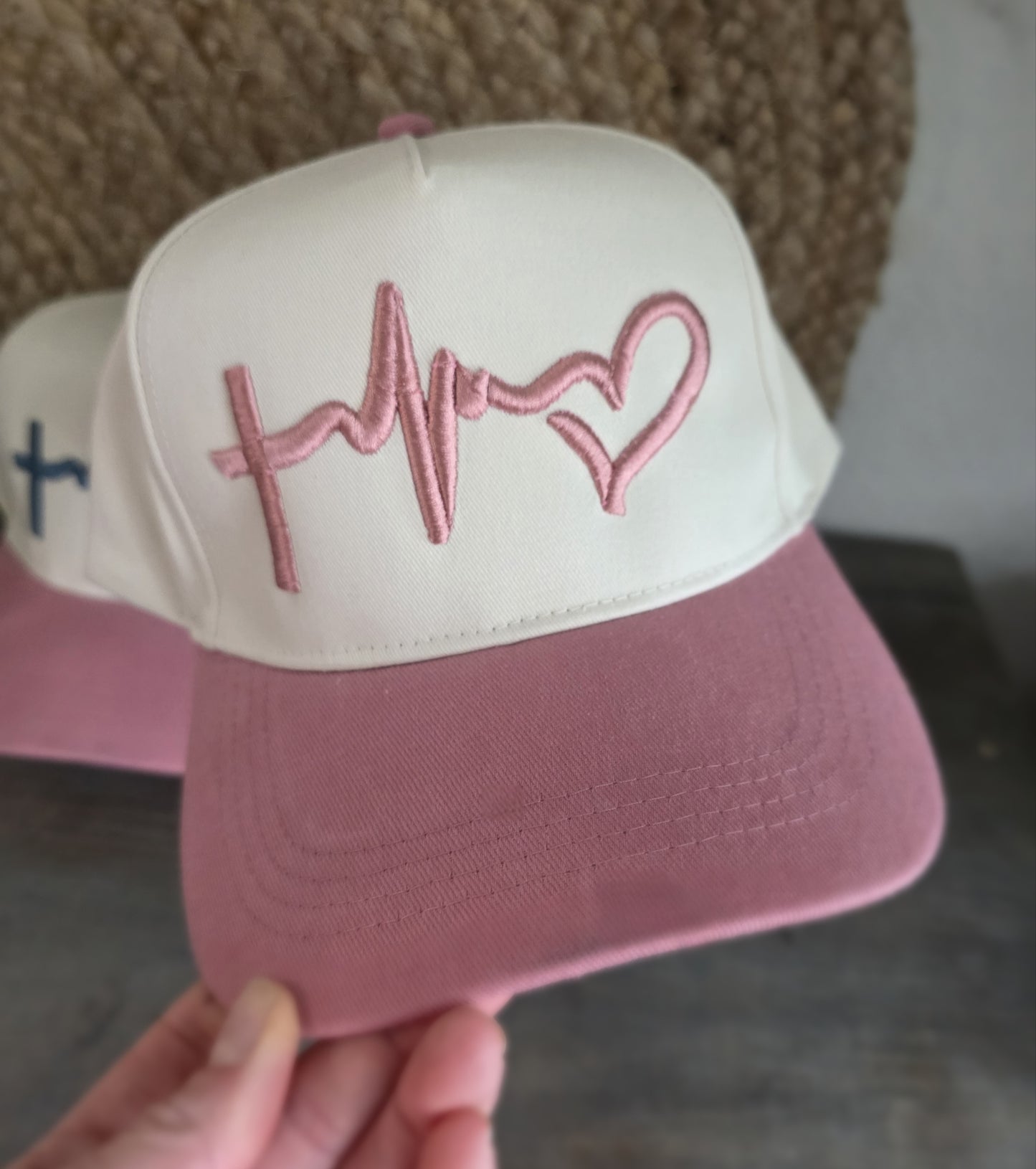 Faith in Every Beat 3d Embroidery Hat
