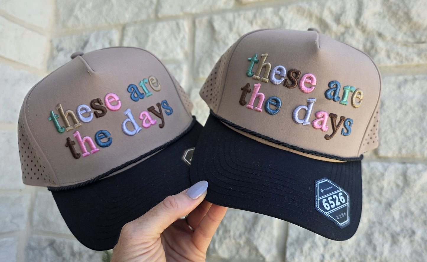 These are the Days Golf Perfomance Rope Hat