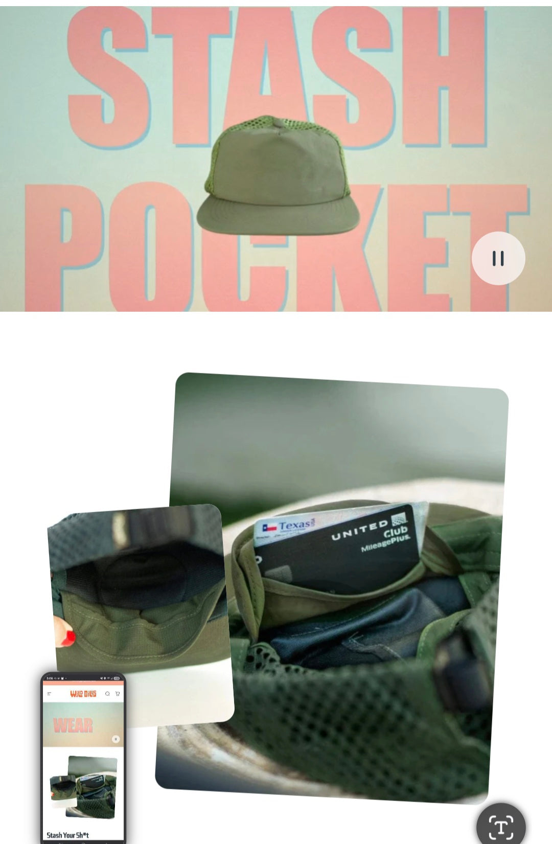 3d Puff Embroidery Wild Bill Hat