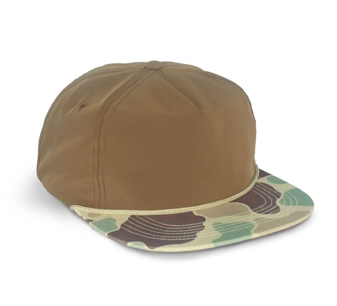 Personalized Initial Font, Summer Hat - with Side Embroidery