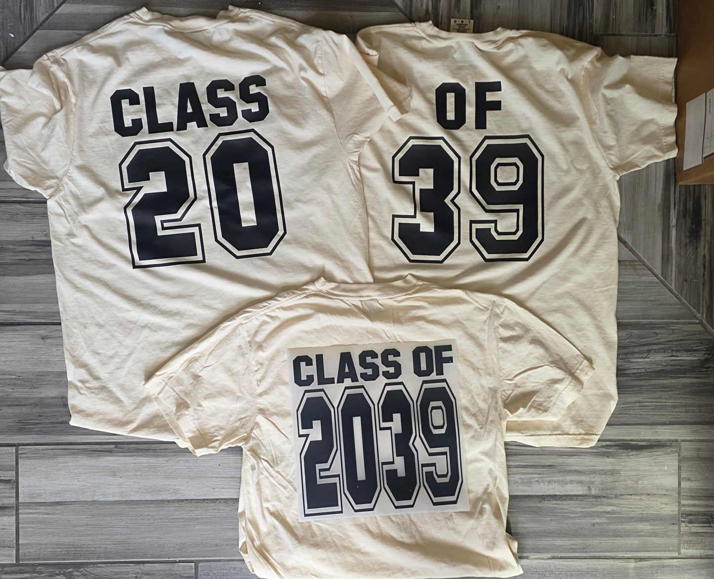 "Grow With Me" & "Class of.." Comfort Colors Shirt