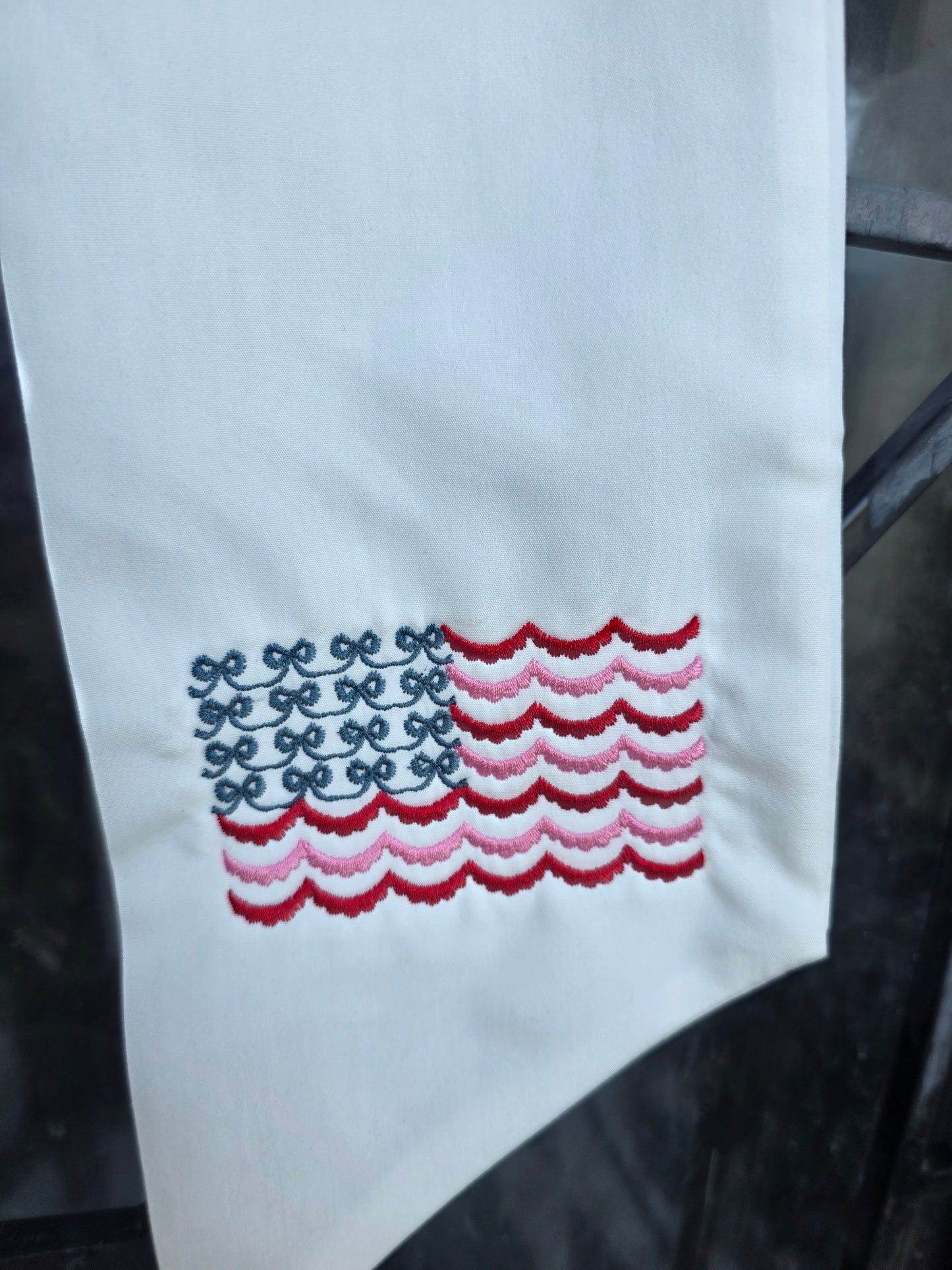 Patriotic Wreath Sash