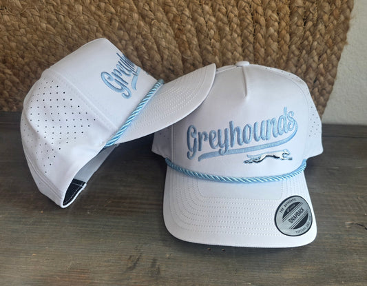 Classics Perferated Light Blue Rope Hat