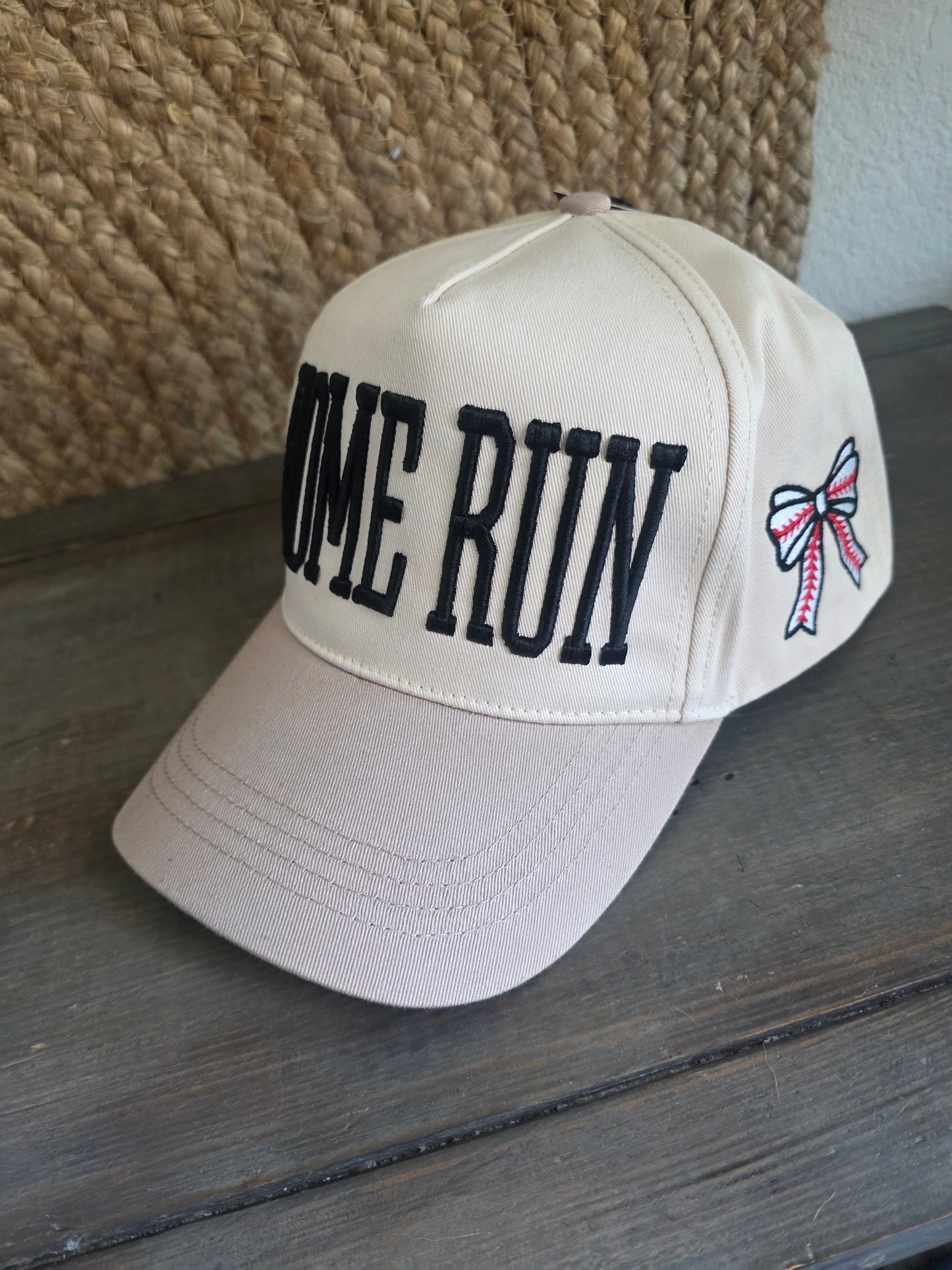 Home Run 3d Embroidered Hat