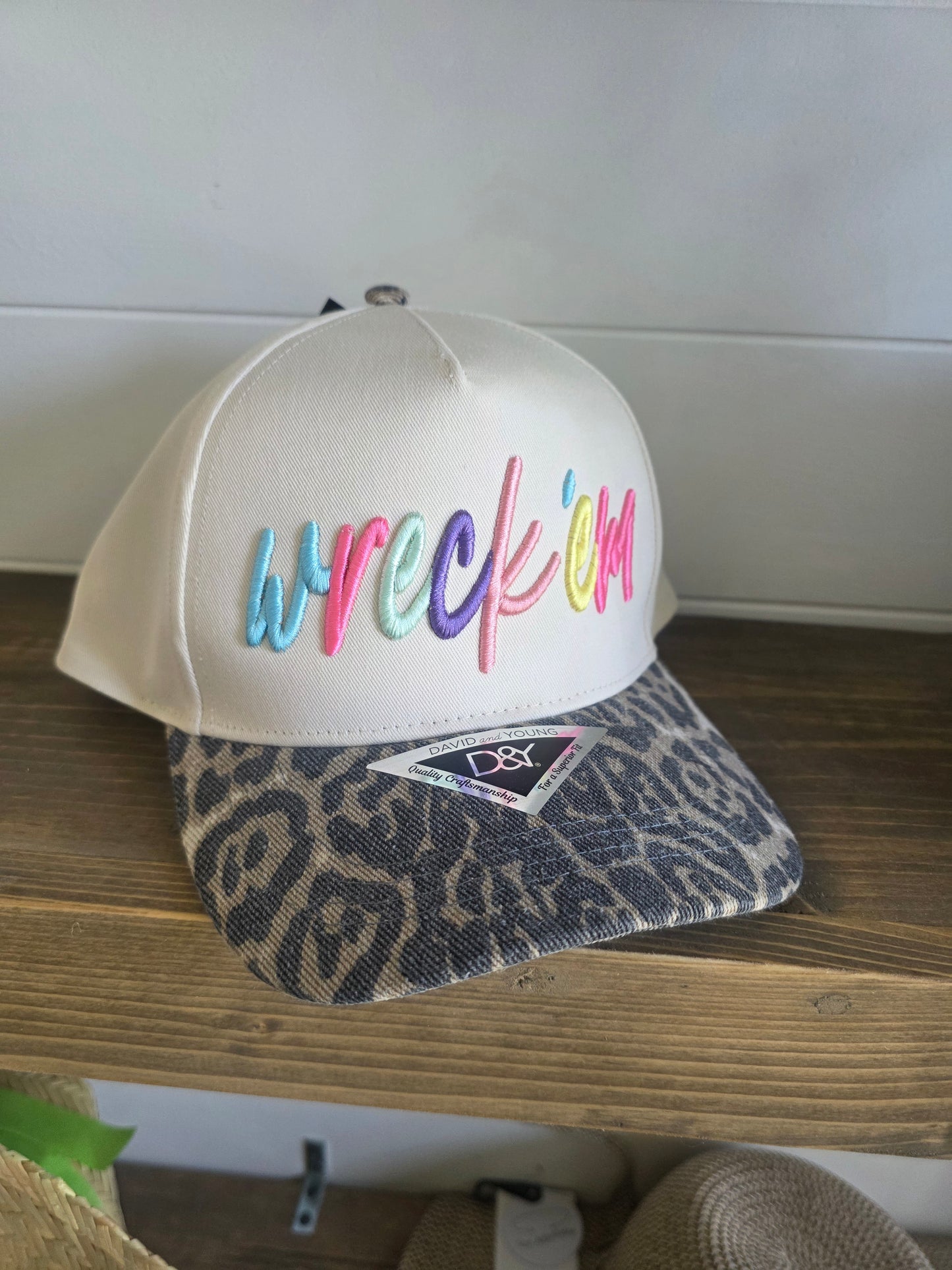 Wreck 'Em Tech 3d Embroidery Hat