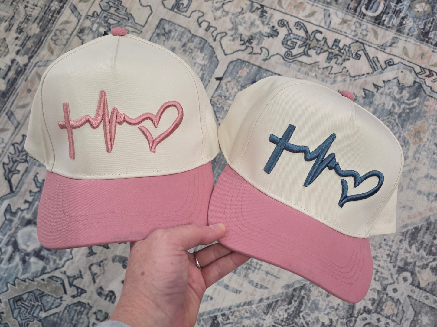 Faith in Every Beat 3d Embroidery Hat