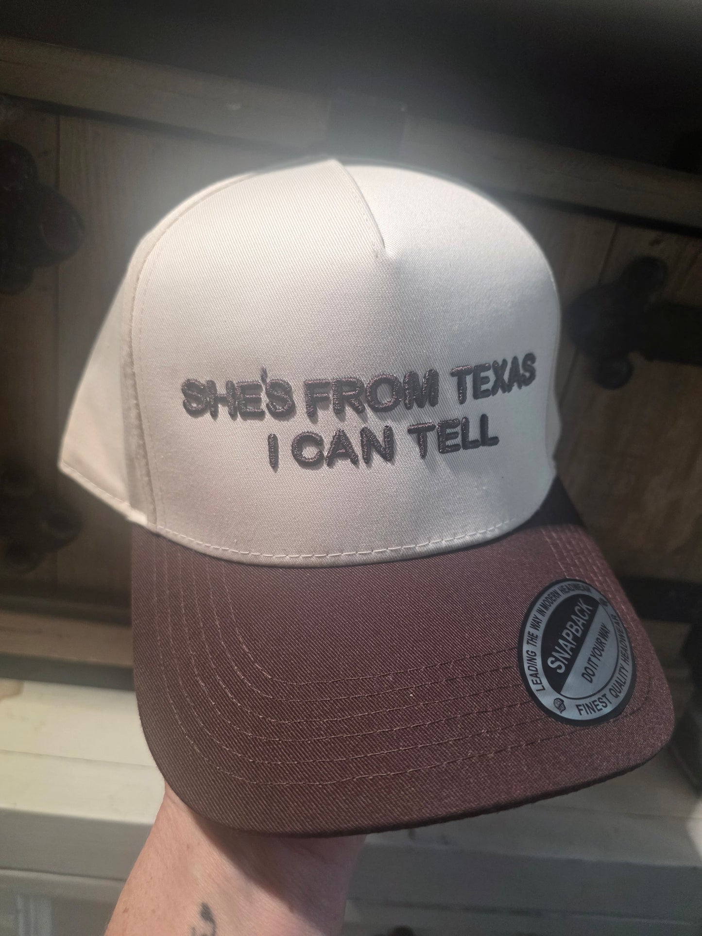 "She's From Texas I Can Tell" Hat