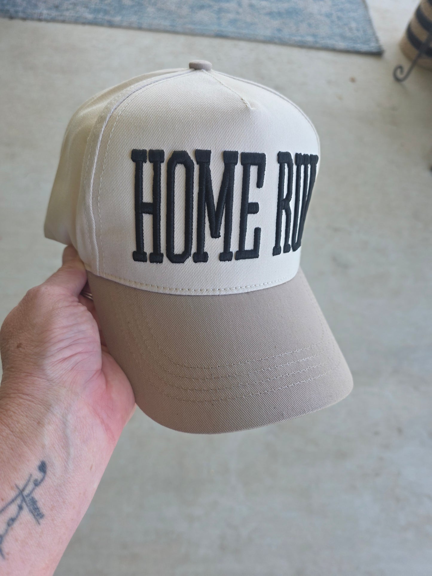 Home Run 3d Embroidered Hat