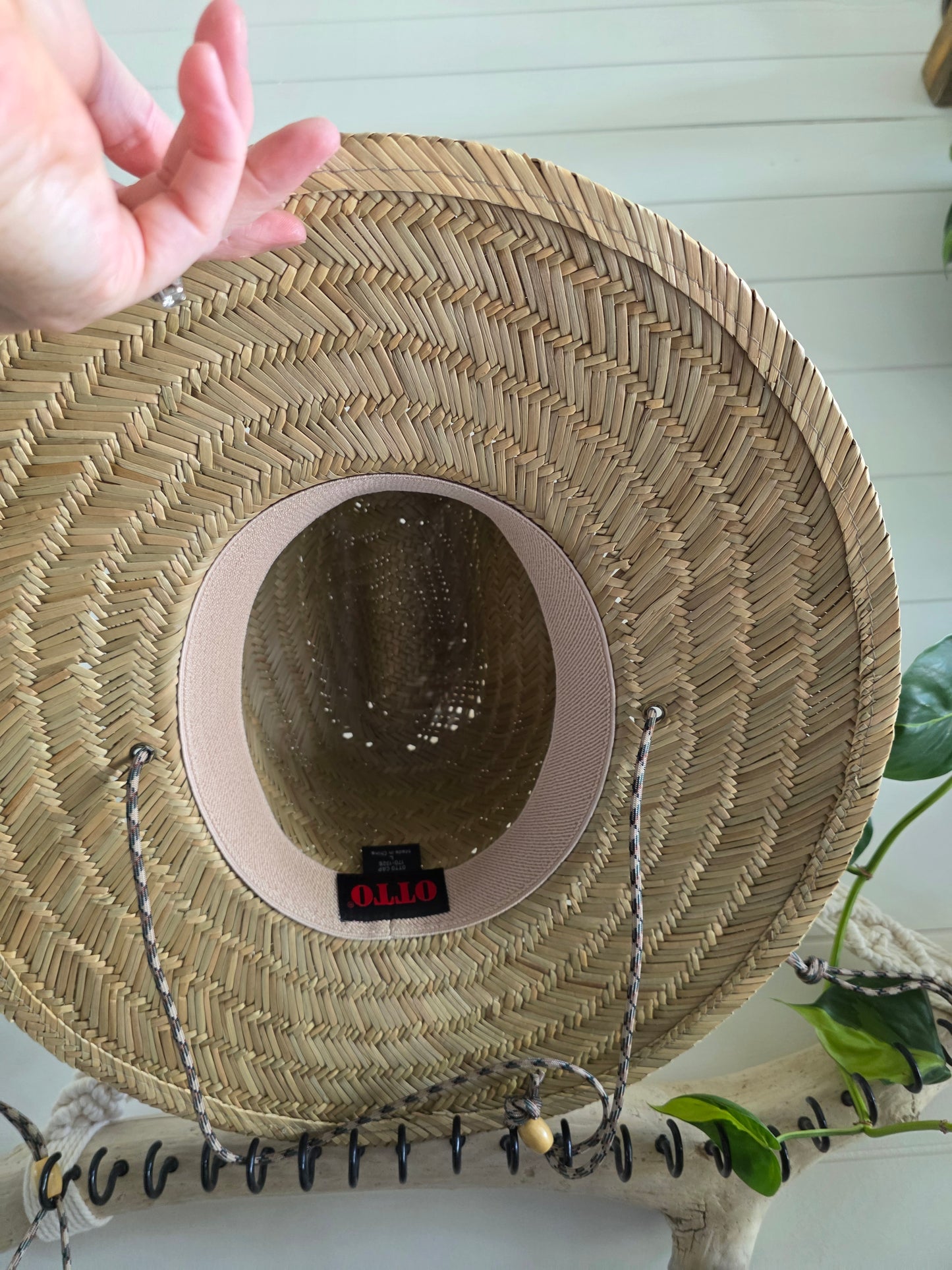 It's Almost as Hot as My Wife Out Here, Large Straw Hat