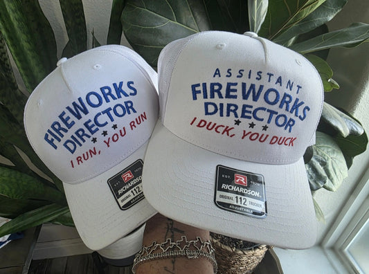 Fireworks Director Hats for 4th of July