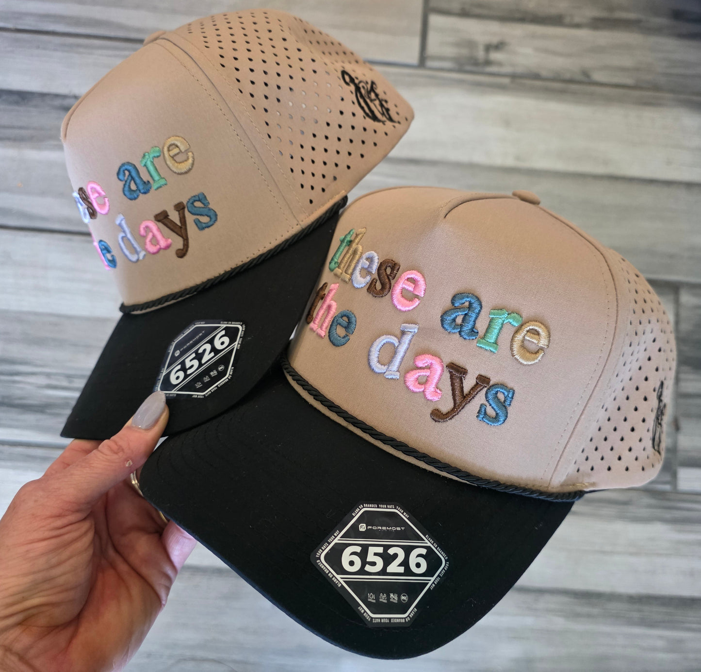 These are the Days Golf Perfomance Rope Hat