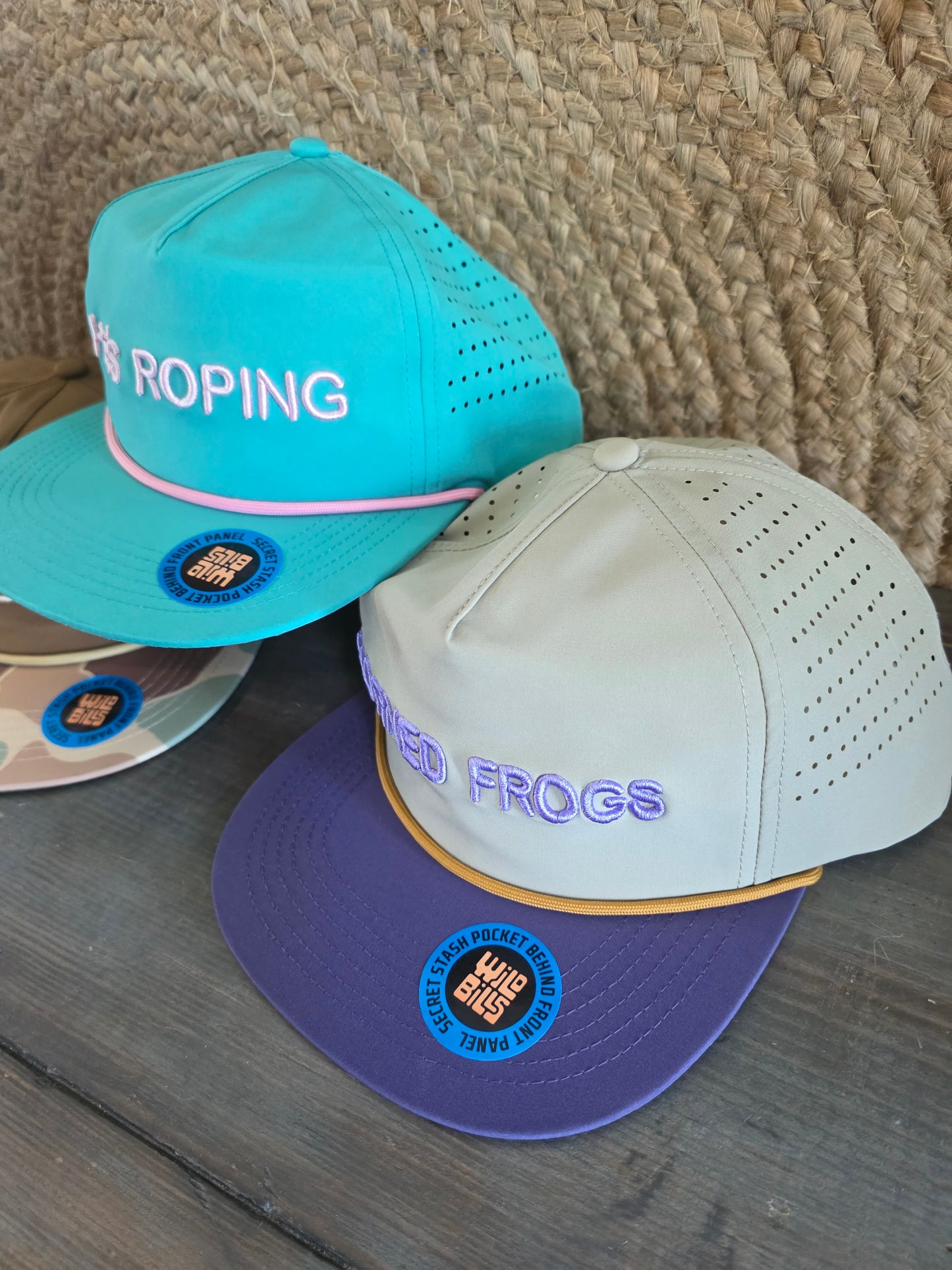 3d Puff Embroidery Wild Bill Hat