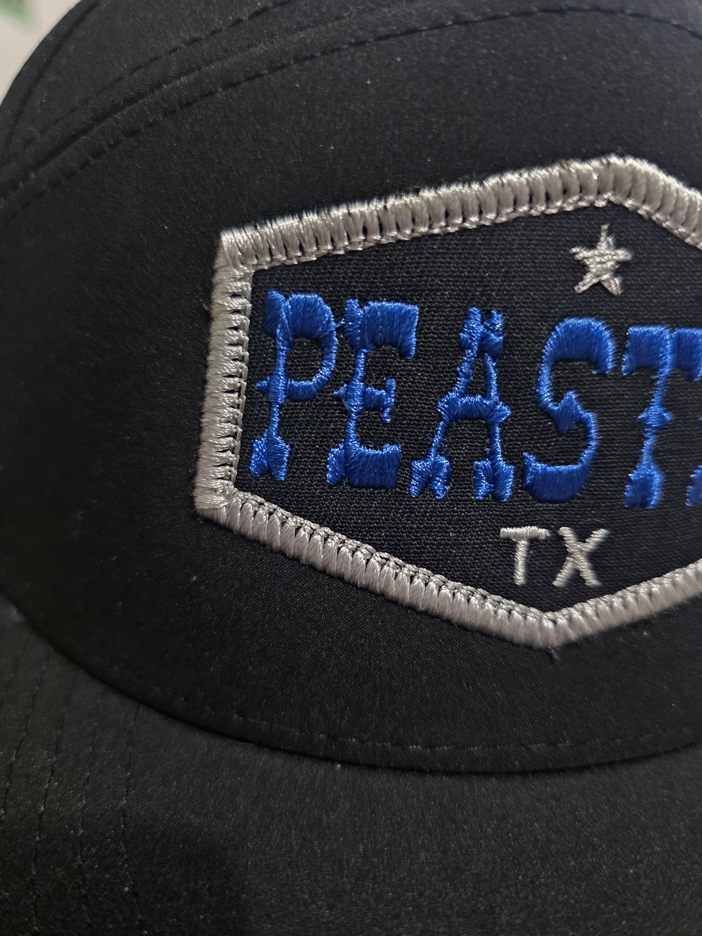 Embroidered Patch Performance 7-Panel Hat